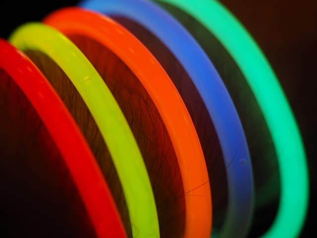 glow stick, colorful, light