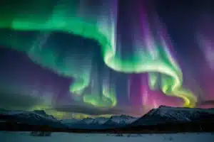 aurora of Geomagnetic storm