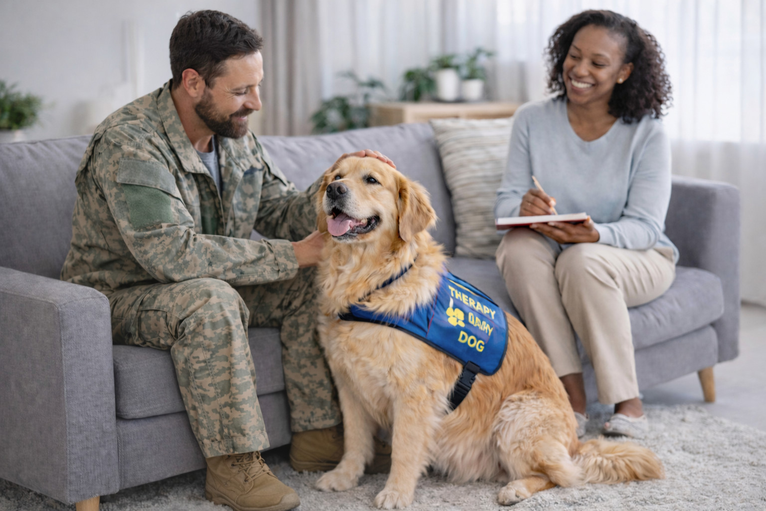 Therapy Dogs for PTSD: How They Help Anxiety and Depression