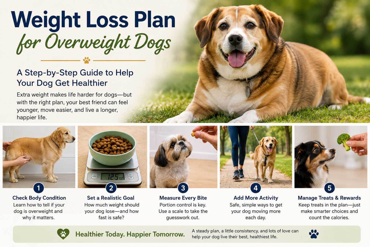 Weight Loss Plan for Overweight Dogs: Safe Step-by-Step Guide